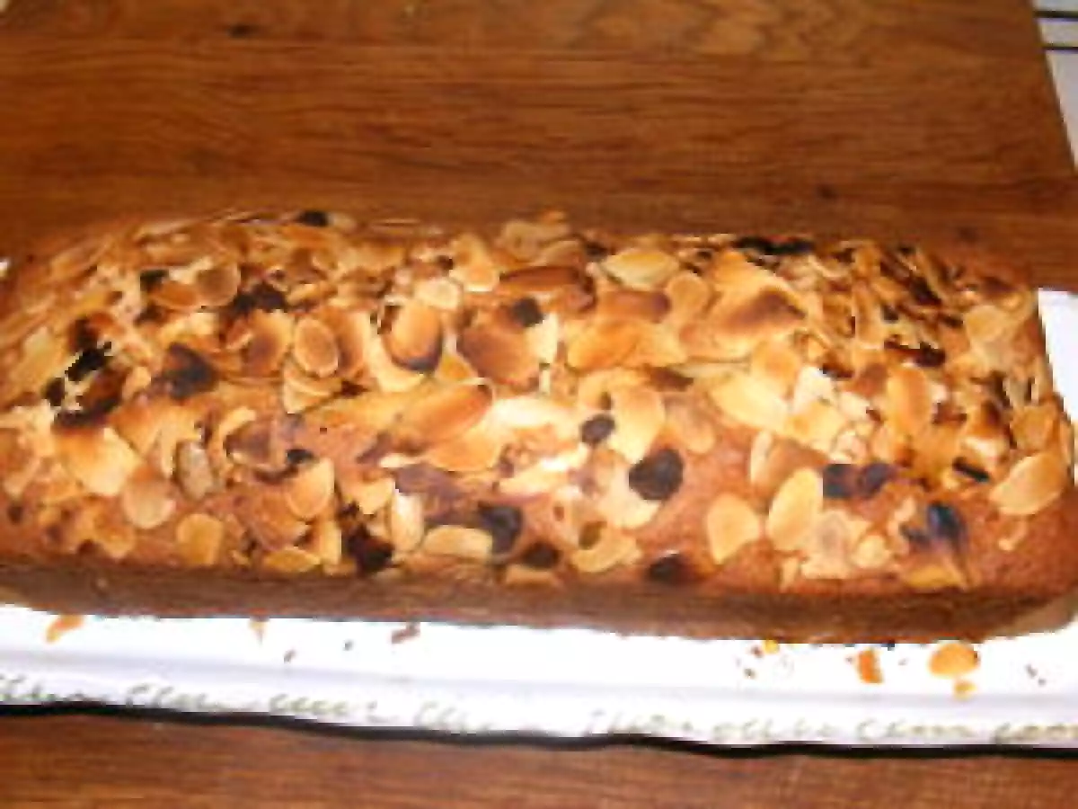 CAKE POIRES-AMANDES