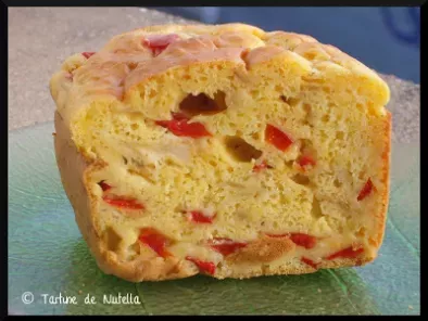 Cake poivrons rouges / oignons - photo 2