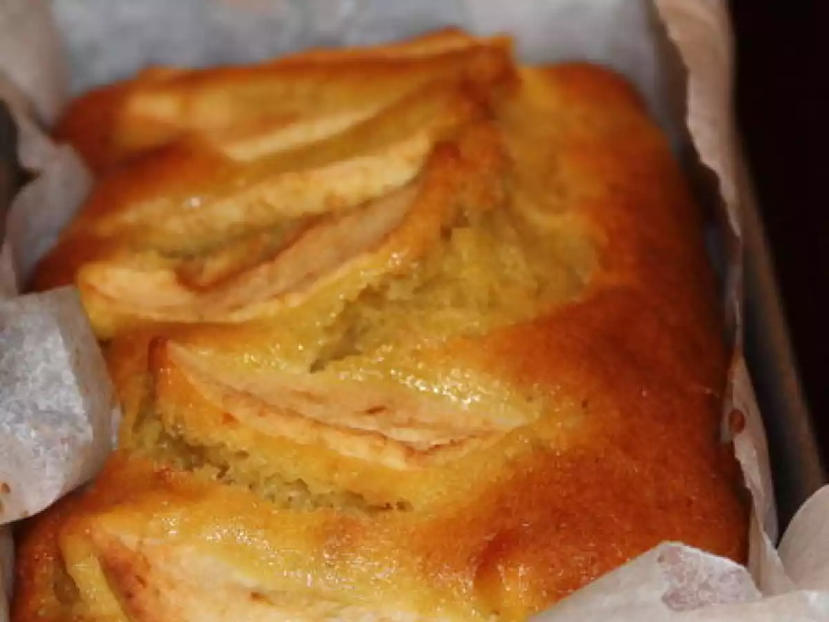 Cake pommes-gingembre de Saveurs