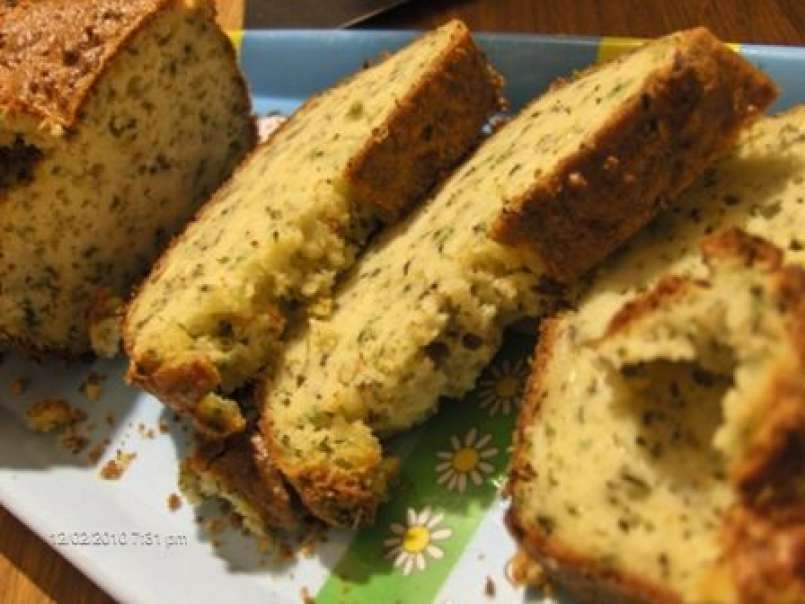 Cake ricotta aux herbes fraiches - photo 2