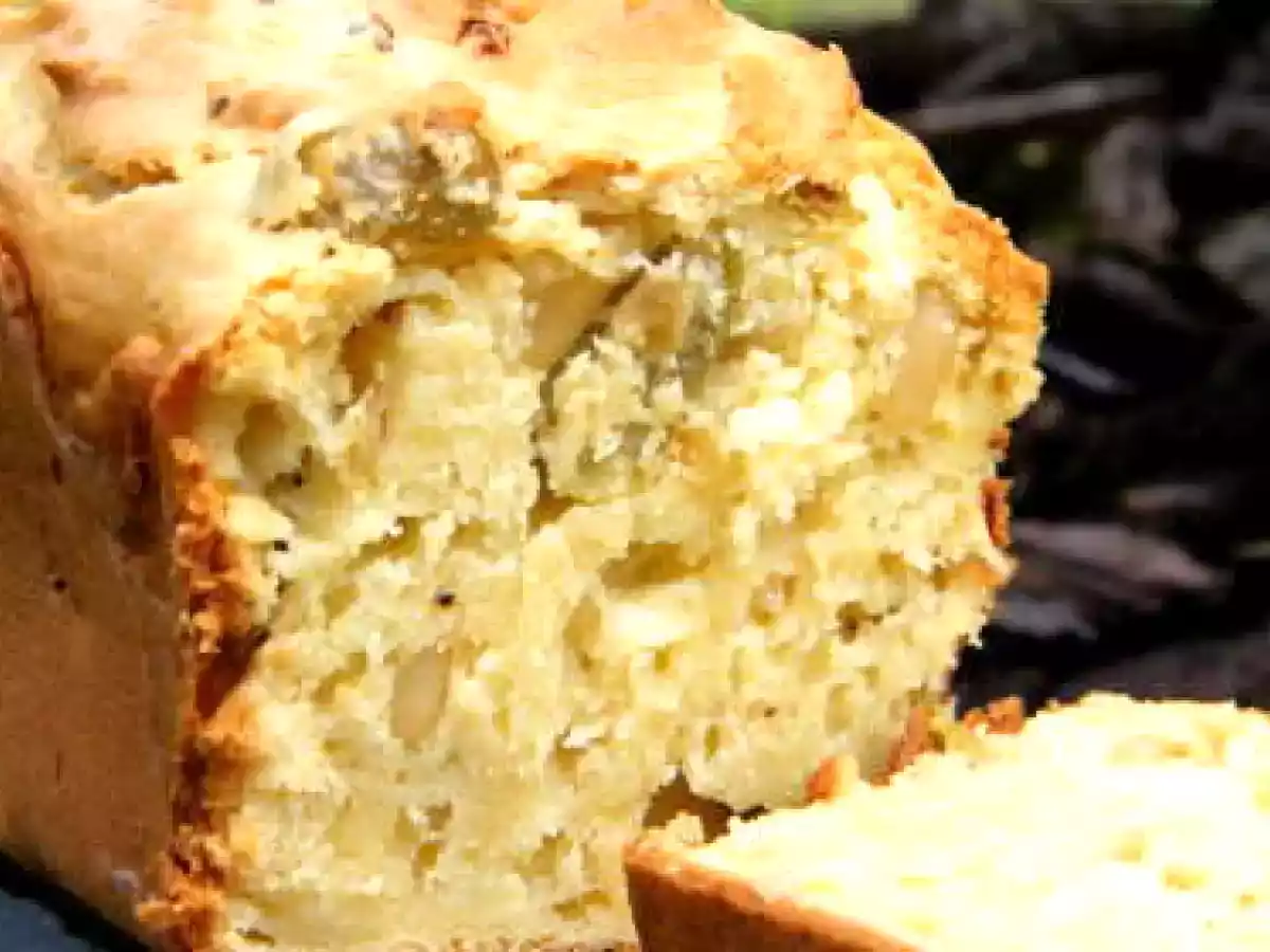 Cake ricotta, olives vertes et pignons - photo 2