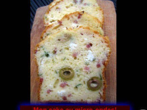Cake Sale Fait Au Micro Ondes Recette Ptitchef