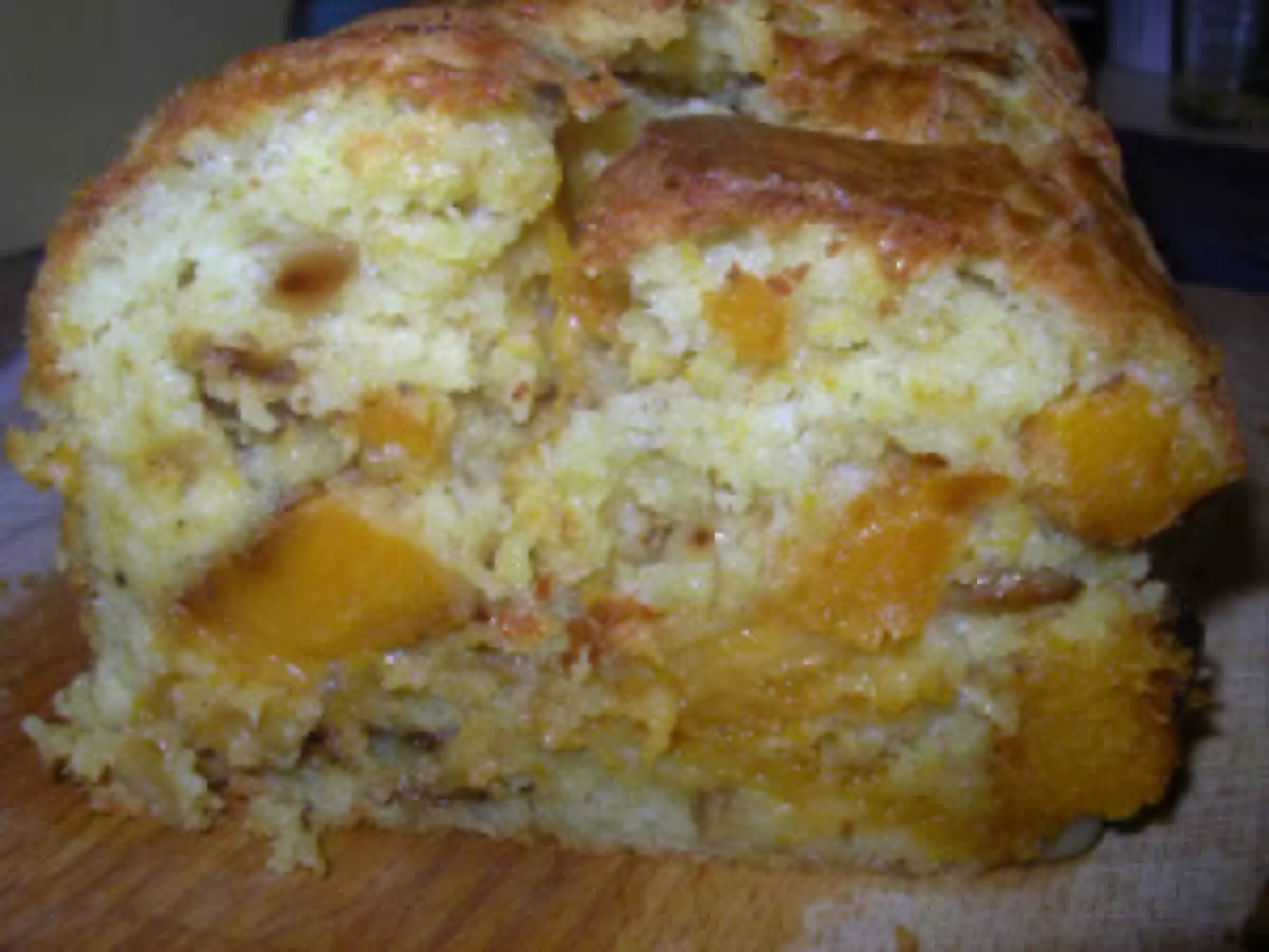 Cake salé potiron-pignons de pin