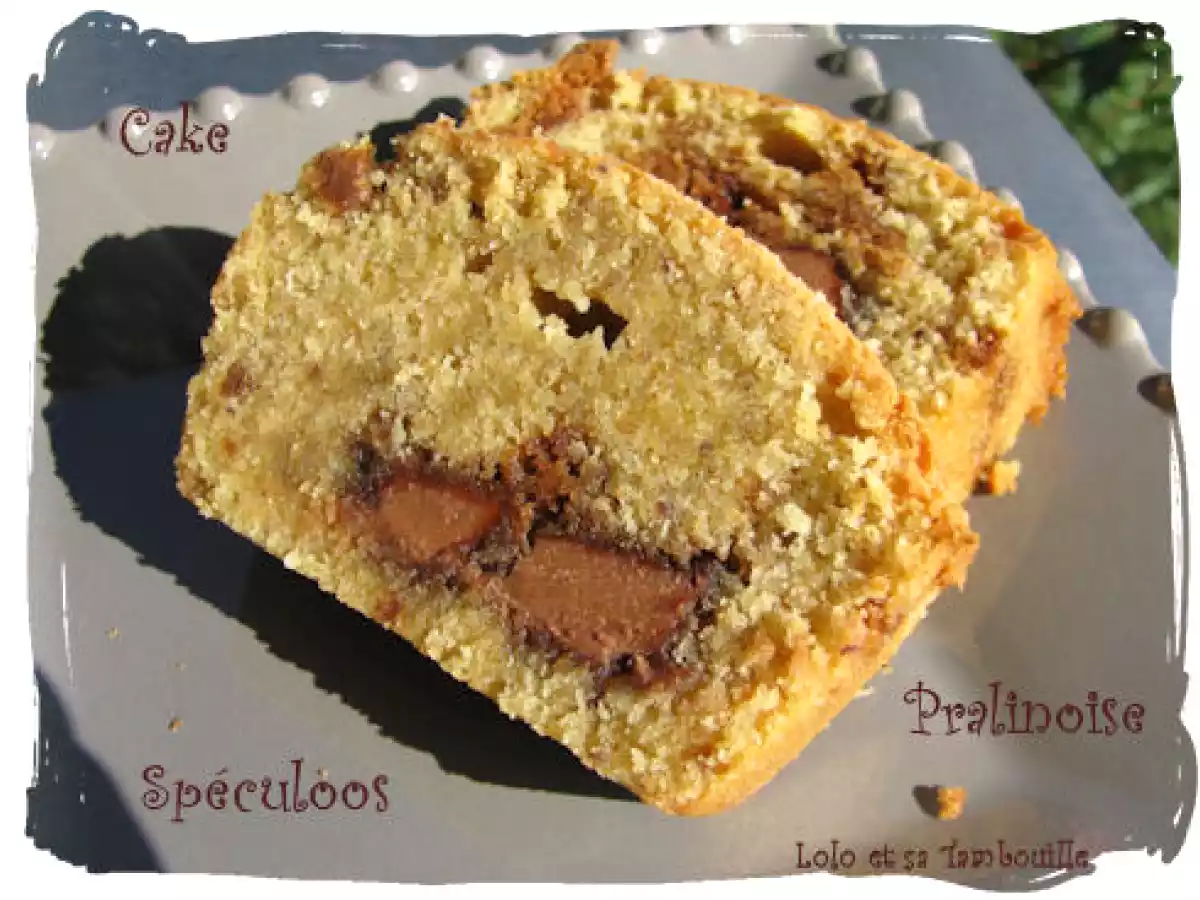 Cake sublimissime au praliné et spéculoos - photo 2