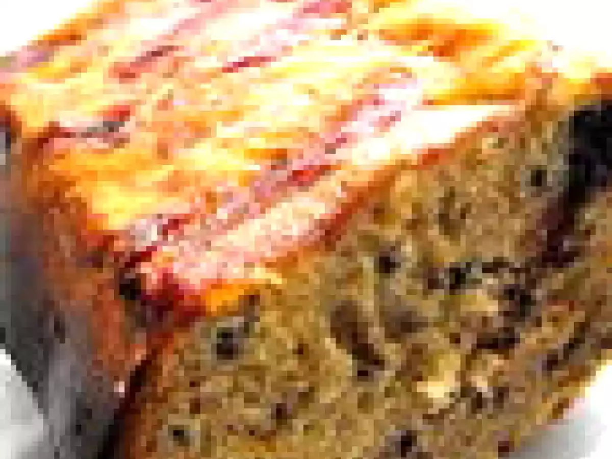 Cake tatin à la banane et à l'huile d'olive avec touches de chocolat - photo 2