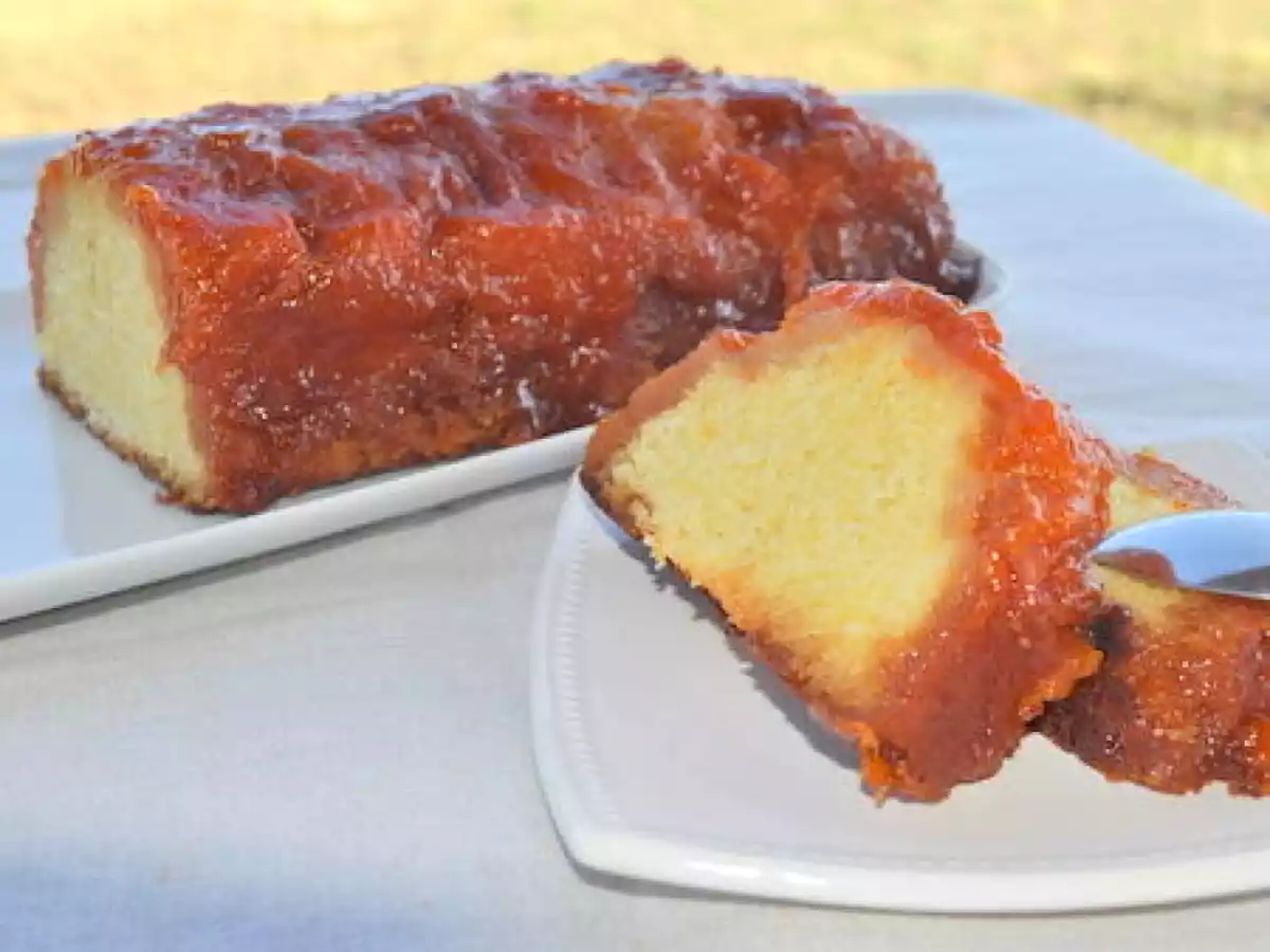Cake tatin d'abricot
