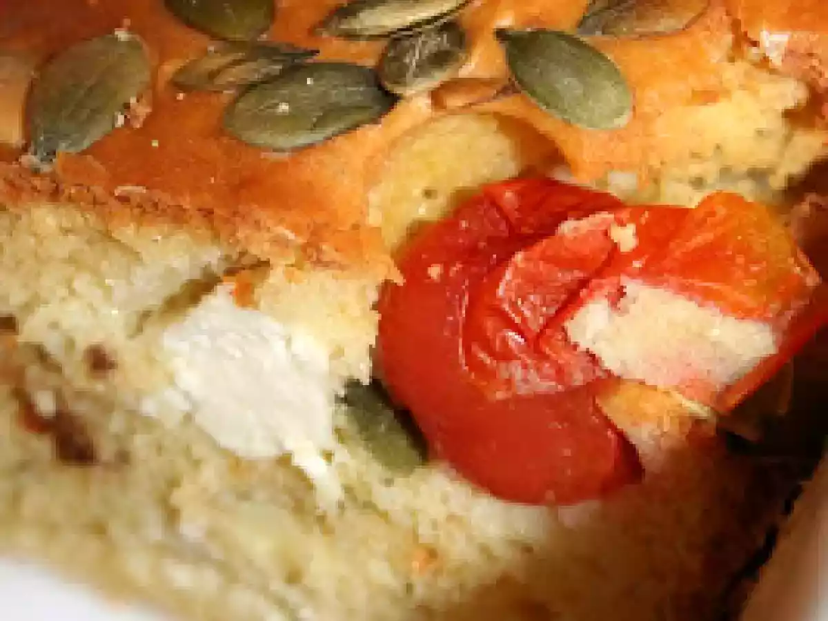 Cake tomates, feta et graines de courge - photo 2