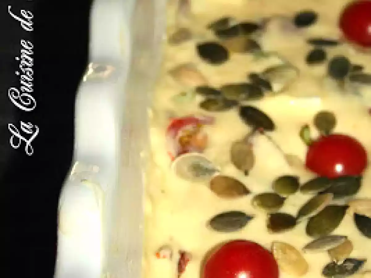 Cake tomates, feta et graines de courge - photo 3