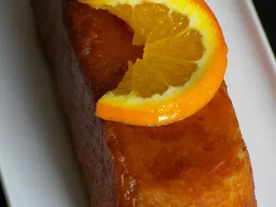 Cake très moelleux à l'orange amandes et au Grand Marnier