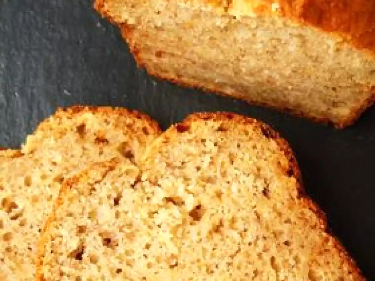 Cake ultra moelleux Pomme et Banane.