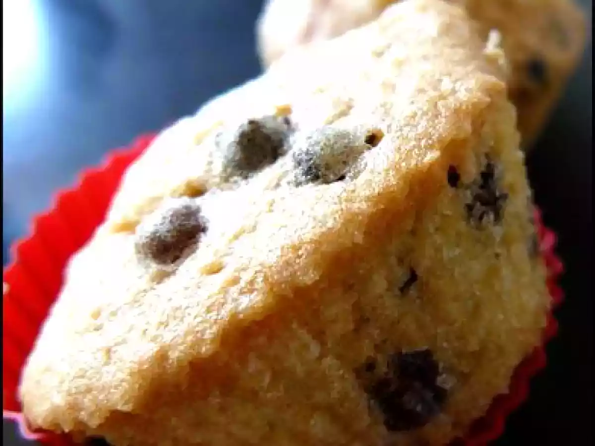 Cake vanille aux billes de chocolat