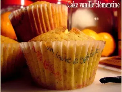 Cake vanille clémentine