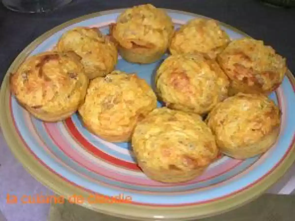 Cakes aux carottes et au thon à la farine de banane plantain