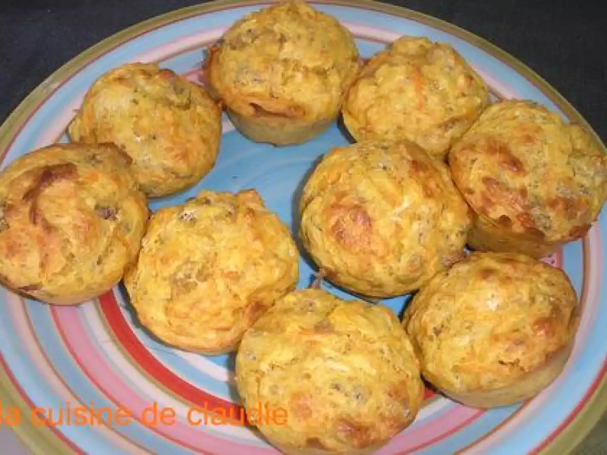 Cakes aux carottes et au thon à la farine de banane plantain - photo 2