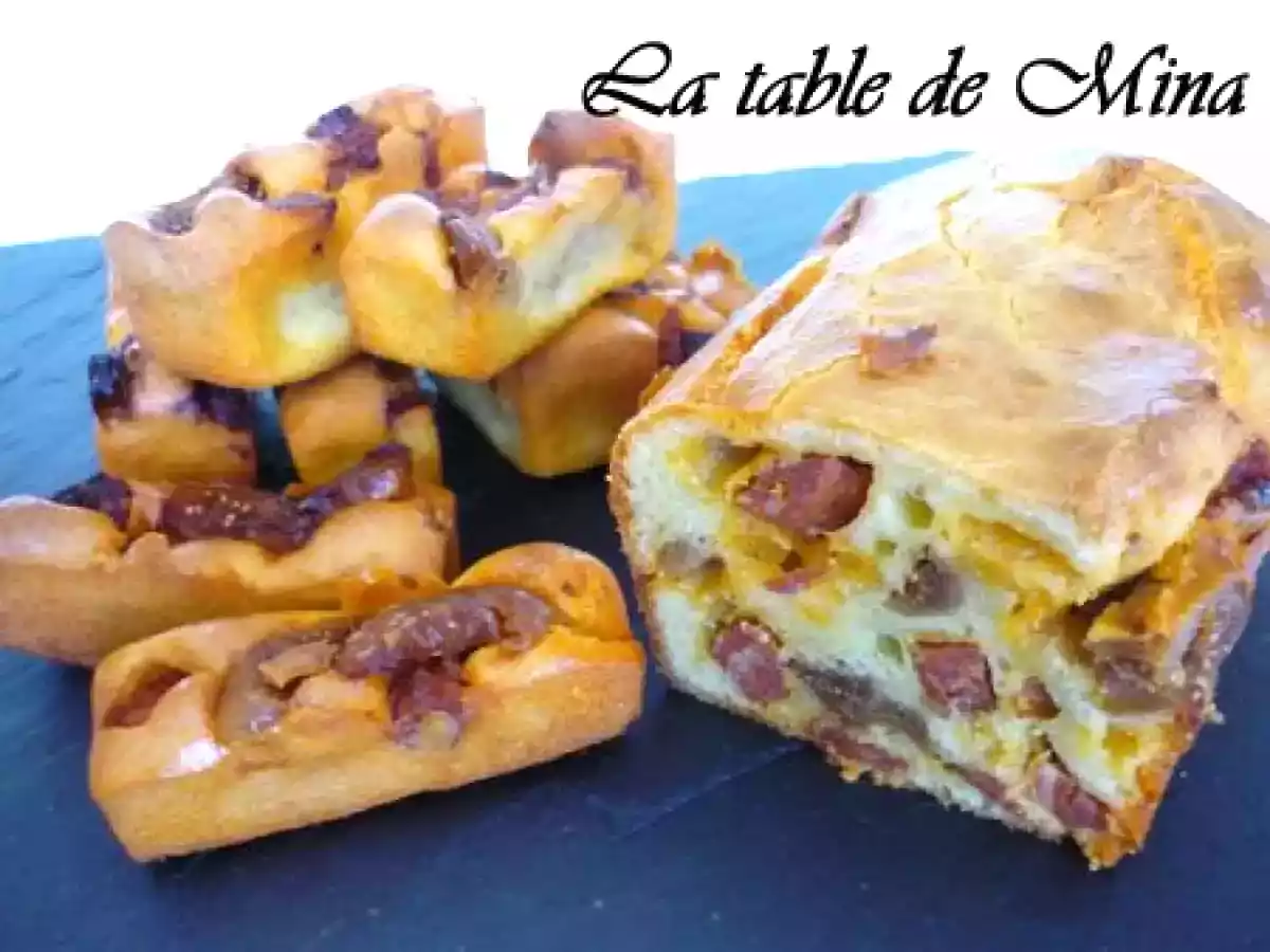 CAKES AUX FIGUES ET AU CHORIZO