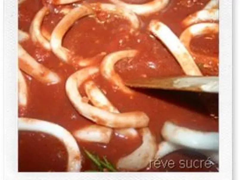 Calamar & agrave; la sauce tomate - photo 2