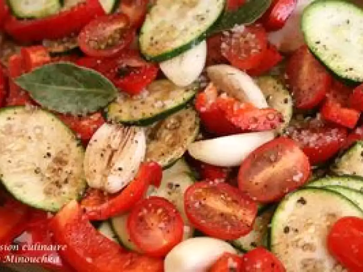 Calamar aux légumes confits, chorizo et citron frit - photo 2