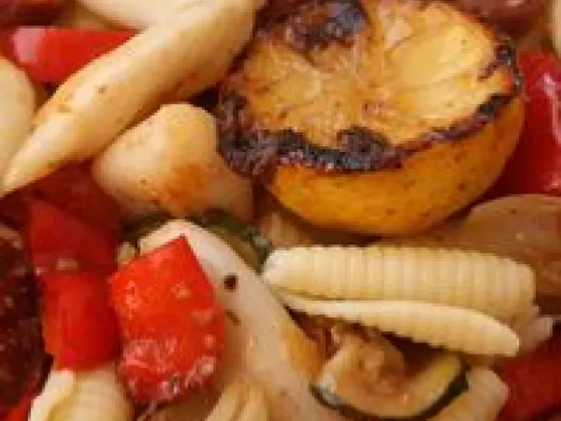 Calamar aux légumes confits, chorizo et citron frit - photo 4
