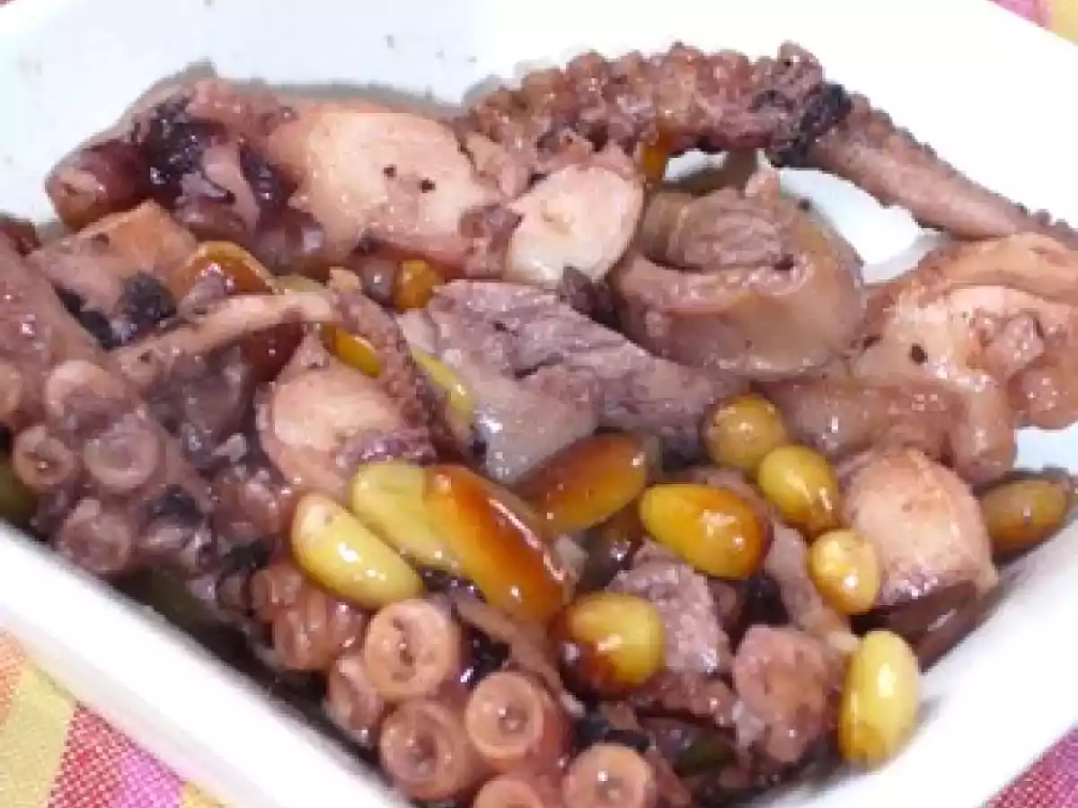 Calamars aux pignons et vinaigre balsamique.. - photo 2