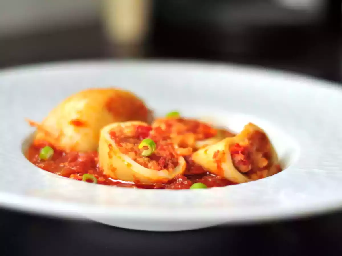 Calamars farcis à la portugaise - photo 2