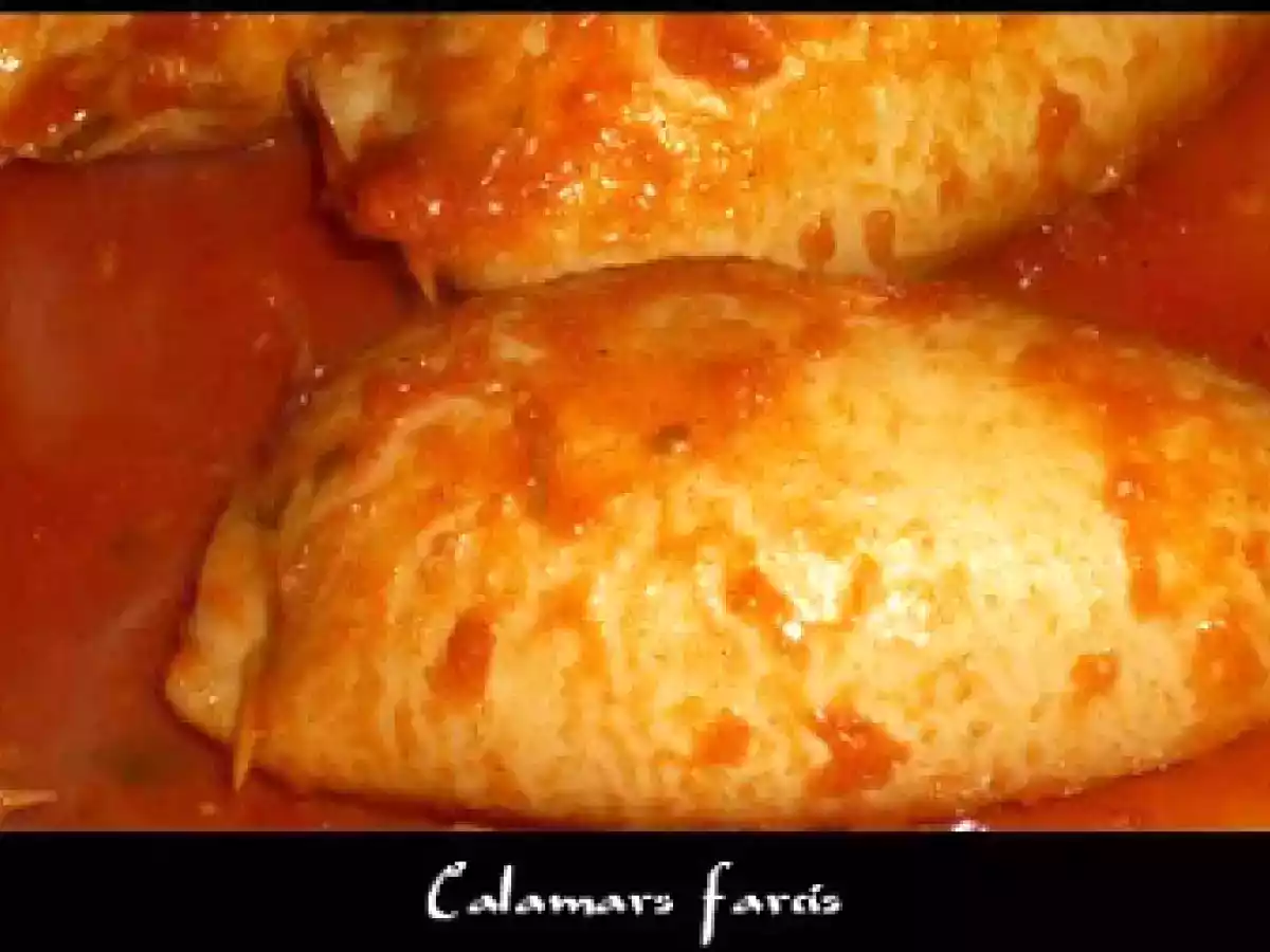 CALAMARS FARCIS AUX CREVETTES - photo 2