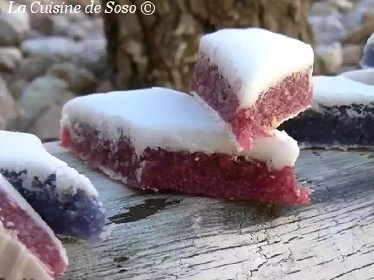 Câlissons revisités et simplifiés : à la framboise et à la violette - photo 3