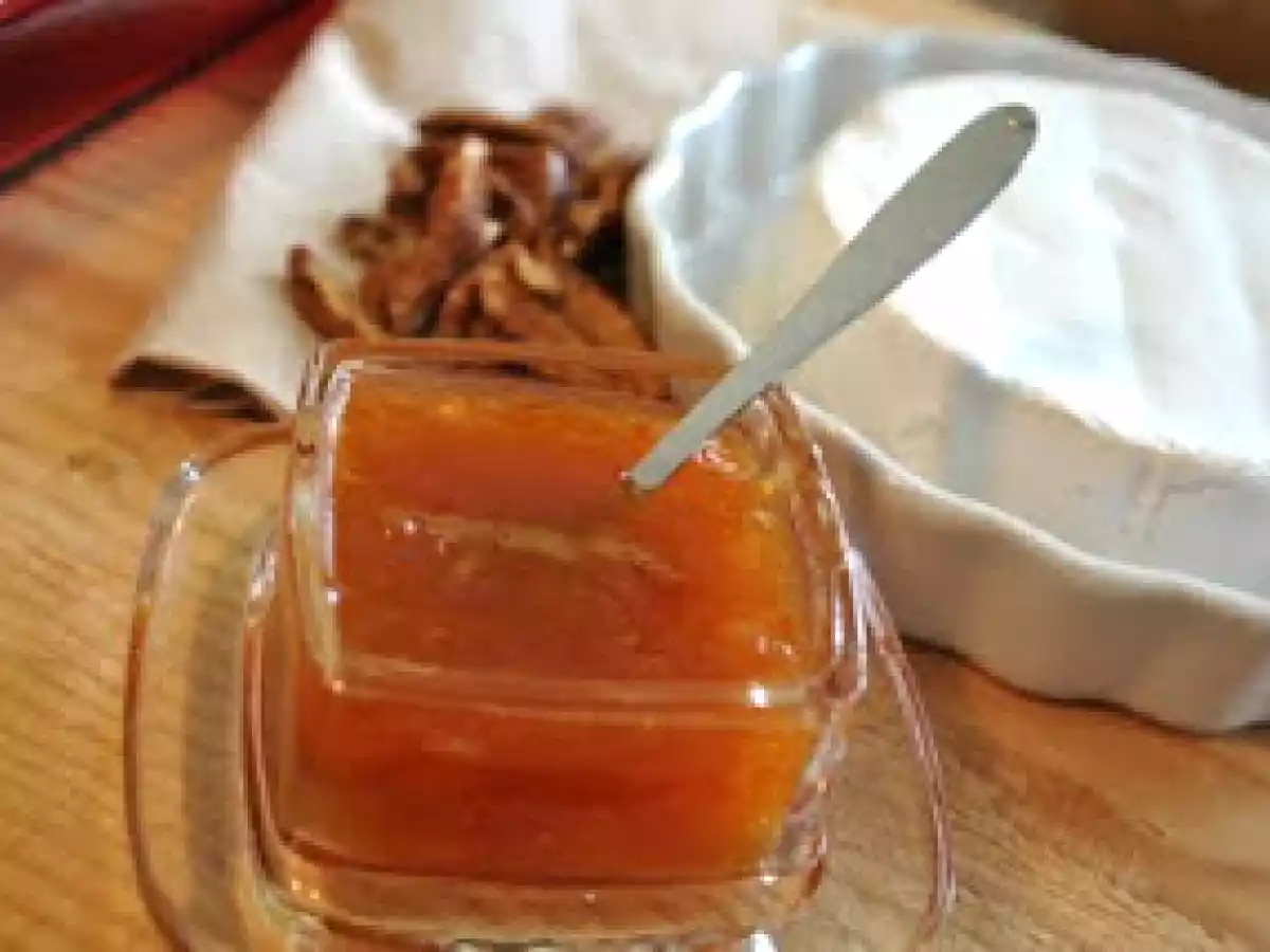 Camembert au four, Chutney à la mangue