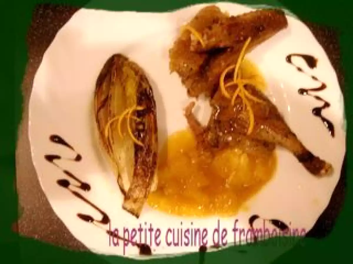 Canard à l'orange et endives braisées - photo 2