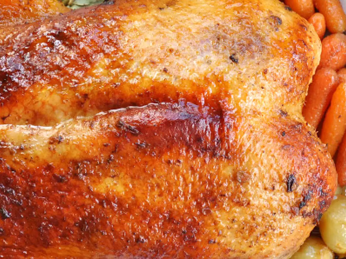 Canard rôti, marmelade d'oranges amères, pistaches et laurier - photo 2