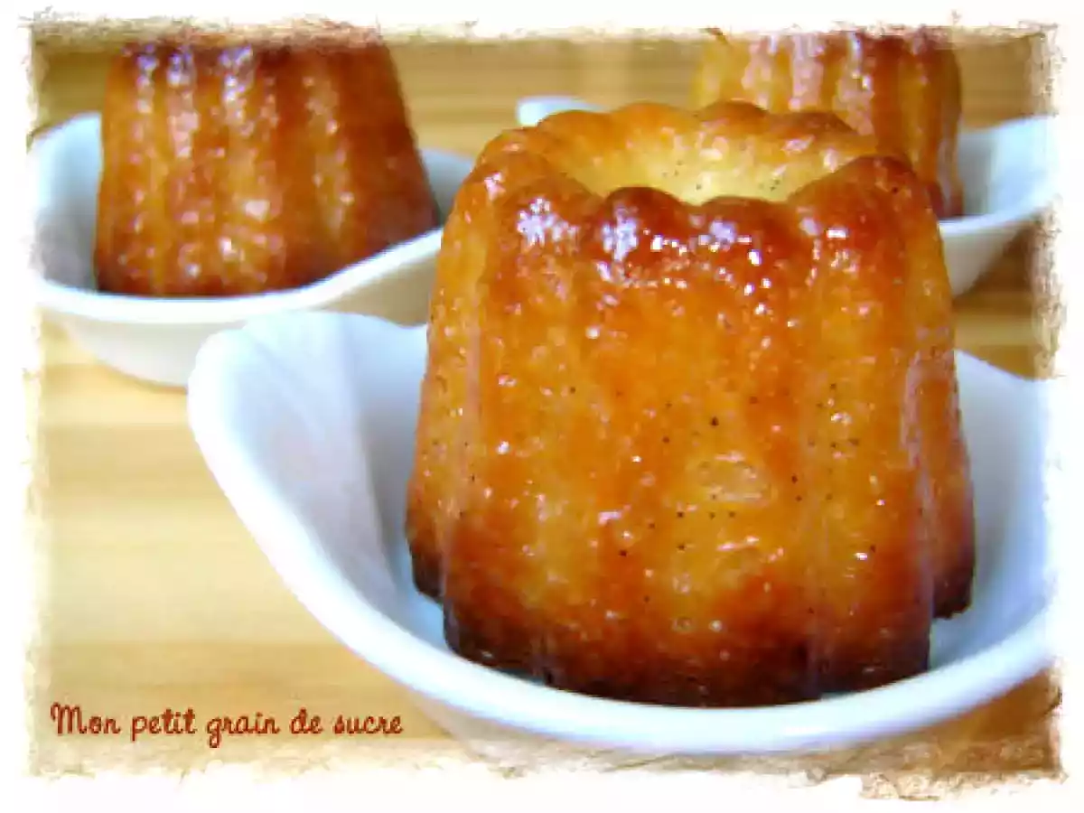 Canelés bordelais enfin réussis !