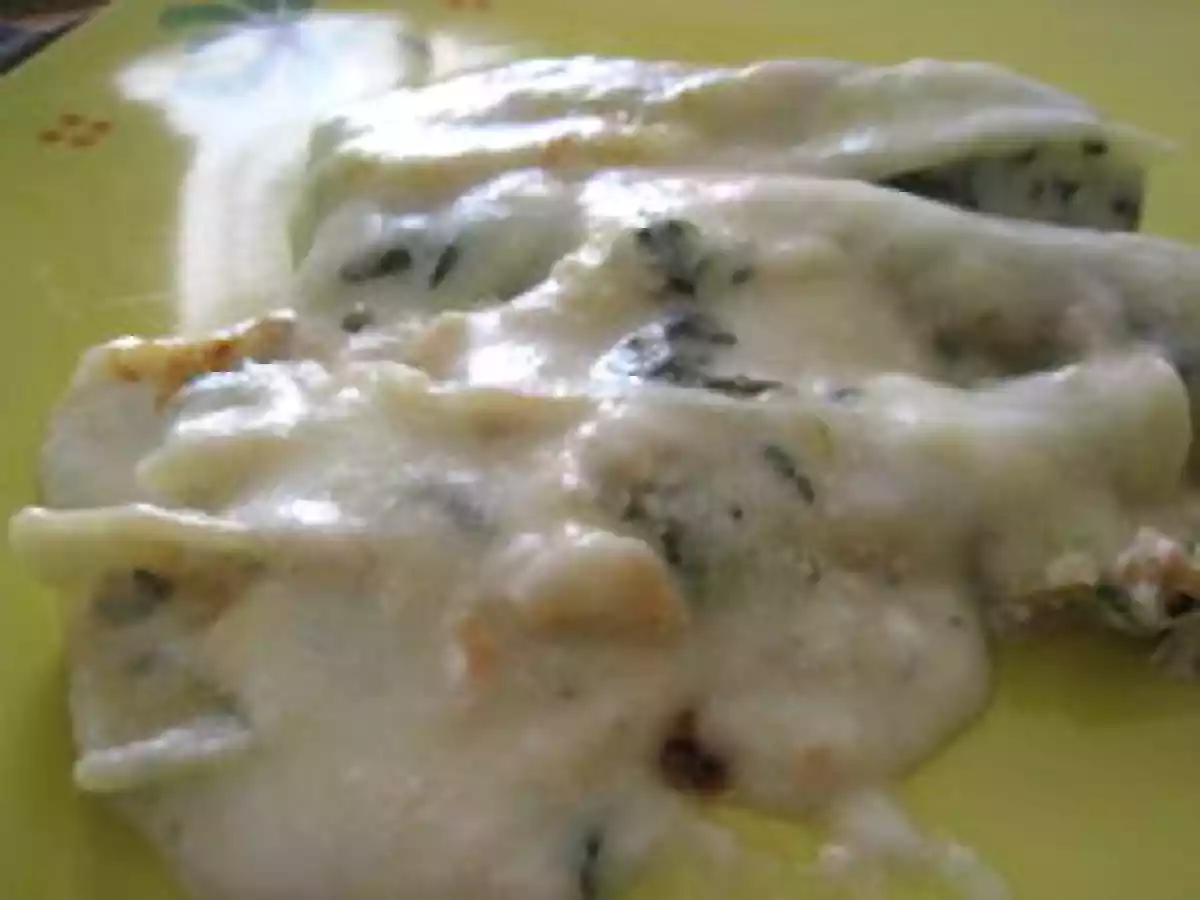 Canelloni saumon, épinard, chèvre - photo 2