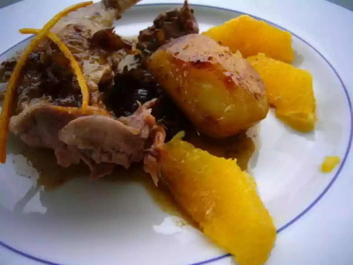 Canette sauce balsamique à l'orange - photo 2