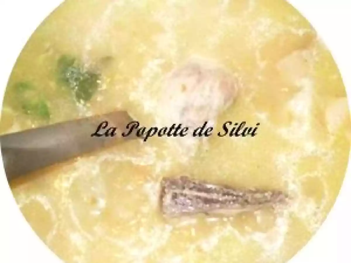 Canja de Galinha (bouillon de poulet au riz)