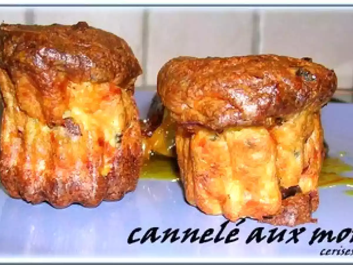 CANNELES AUX MORILLES