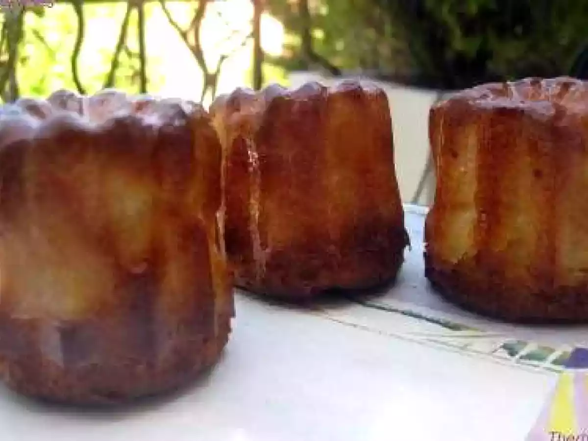 Cannelés croustillants et moelleux