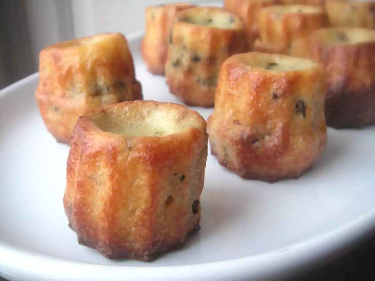 CANNELES MORILLES/PARMESAN