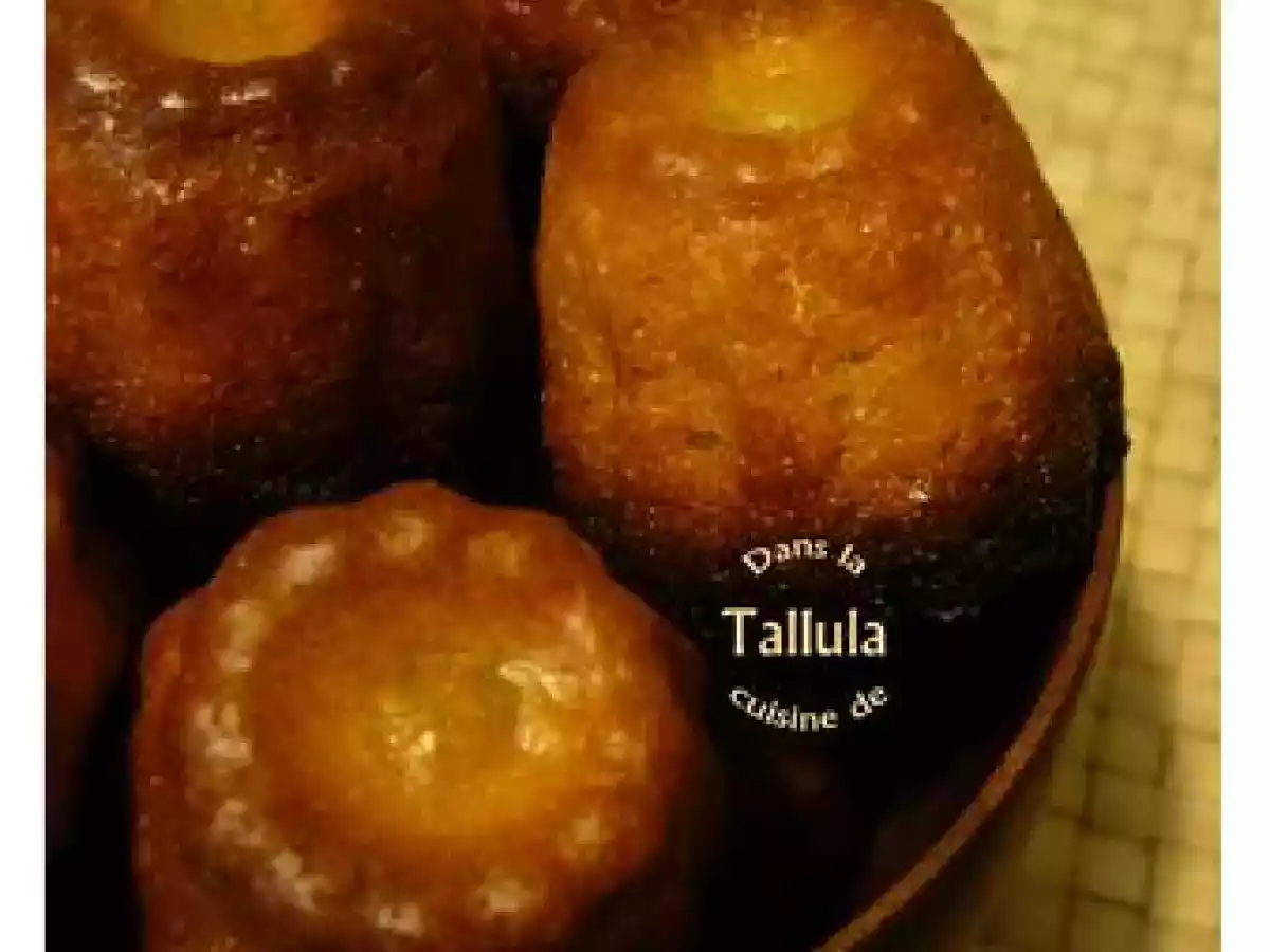 Cannelés, recette de Gérard Mulot