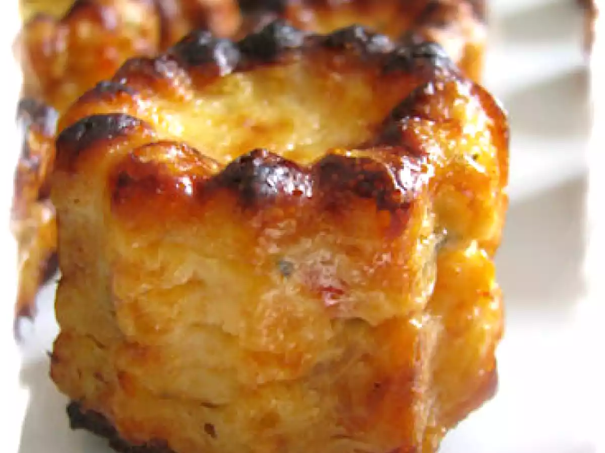 Cannelés salés au chorizo