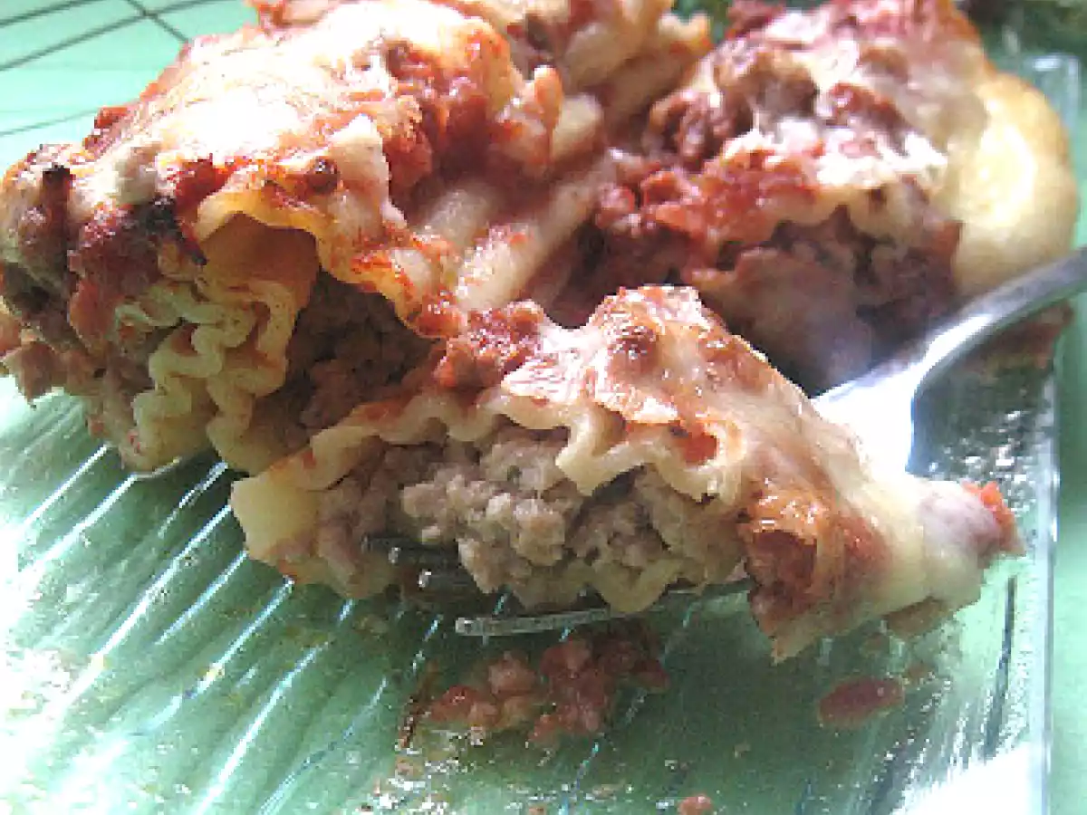 Cannelloni au veau de grain et au fromage de chèvre frais