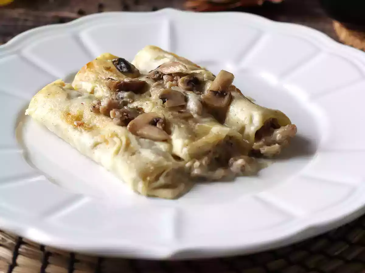Cannelloni champignons et saucisse : un plat gourmand pour toute la famille! - photo 2