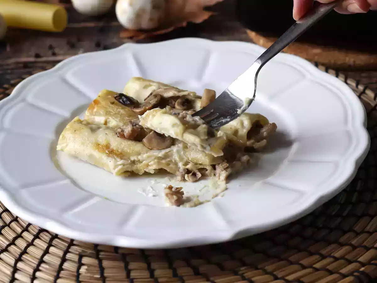 Cannelloni champignons et saucisse : un plat gourmand pour toute la famille! - photo 7