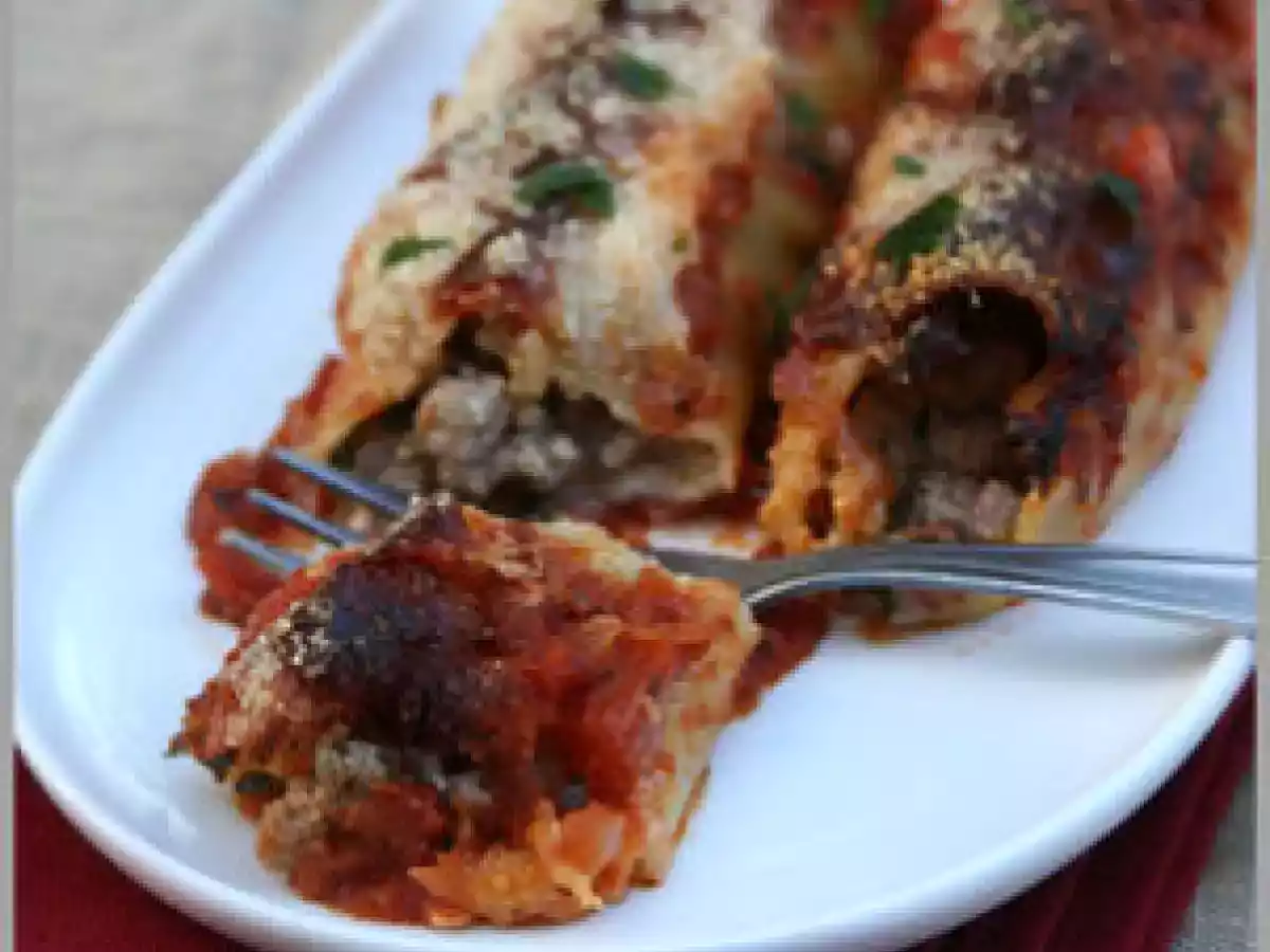 Cannellonis à la viande