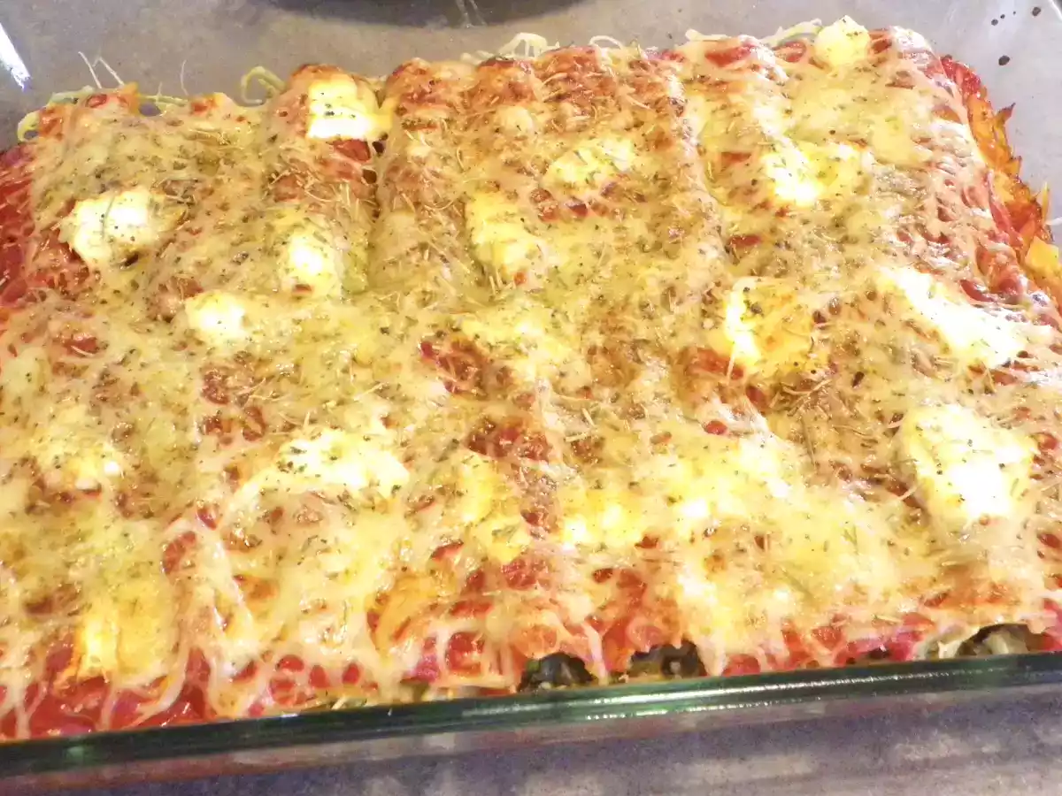 Cannellonis aux blettes et au chèvre frais - photo 2