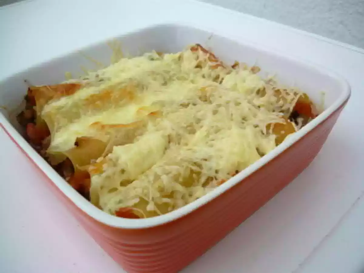 Cannellonis de poulet aux légumes de Sophie Dudemaine