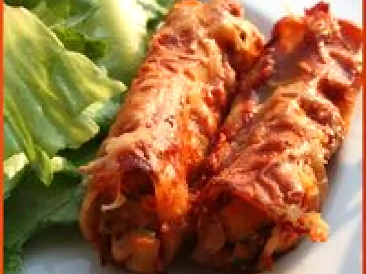 Cannellonis estivaux, à la courgette et feta.