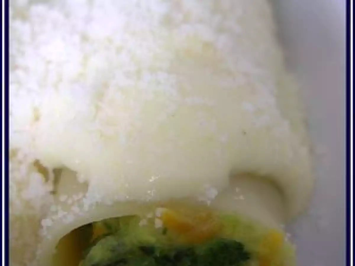 Cannellonis farcis aux légumes