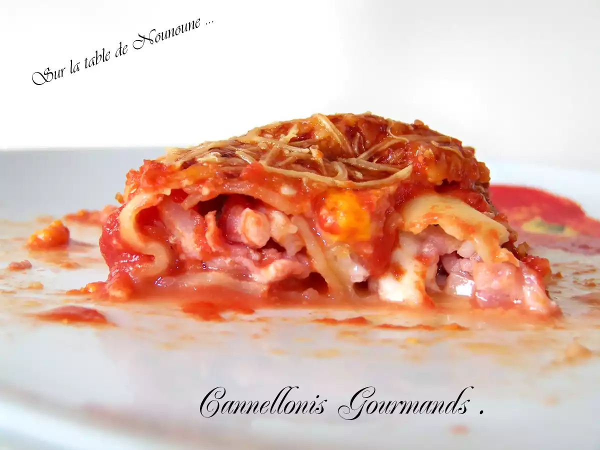 Cannellonis gourmands