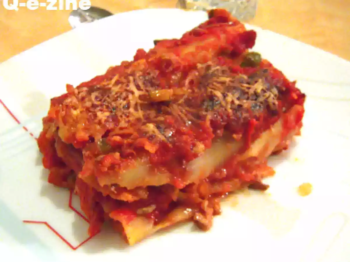 Cannellonis légumes & viande