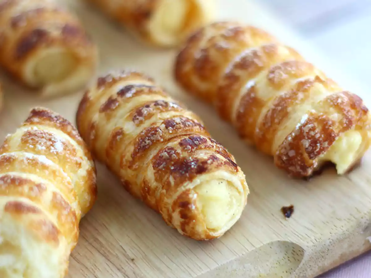 Cannoli à la crème pâtissière vanille - photo 3