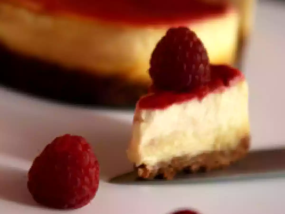 Cap sur le Cheesecake - Chocolat blanc, Framboise fraîches, pointe de Cardamome -